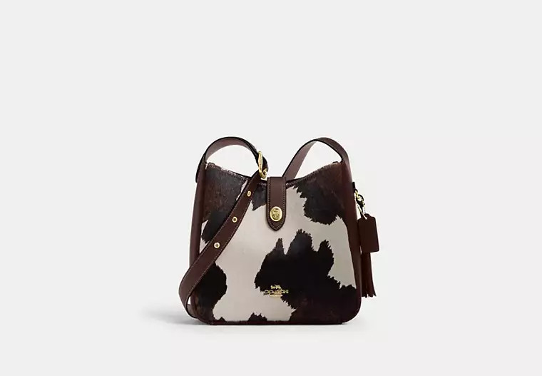 Hadley Convertible Crossbody Bag With Cow Print And Tassel | Coach Outlet US