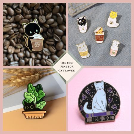 Embrace Cat Mom Life with Cute Cat Lapel Pins: So, whether you like to decorate your jacket or backpack with a cute cat lapel pin, or you want to make a little display like mine, I’ve gathered a handful of the cutest cat pins you’re going to love! >> https://bit.ly/catlapelpins 


#LTKGiftGuide #LTKFind #LTKstyletip