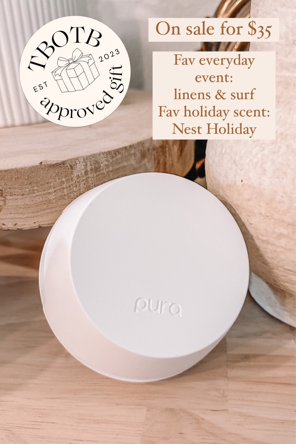Easy gift idea for her - Pura scent diffuser (still on sale for $35!!) 

#LTKGiftGuide #LTKCyberWeek #LTKHoliday