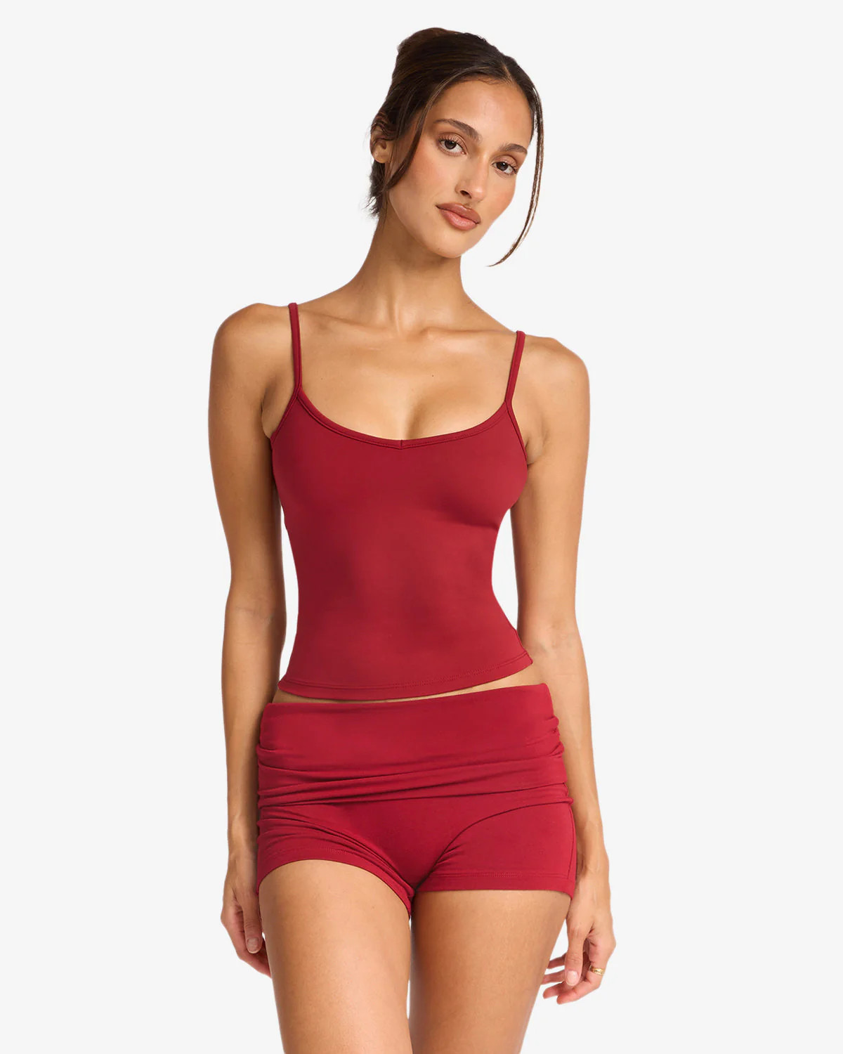 Serenity Nora Tank | Cherry | Crop Shop Boutique US