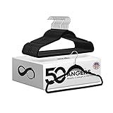 Premium Non-Slip Velvet Hangers - Space Saving Heavy Duty Slim Suit Clothes Hanger Set with 360 Degr | Amazon (US)
