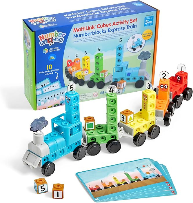 Learning Resources Numberblocks Express Train Activity Set, Ages 3+, Build Numberblocks One to Five, Learn Counting, Addition & Subtraction | Amazon (UK)