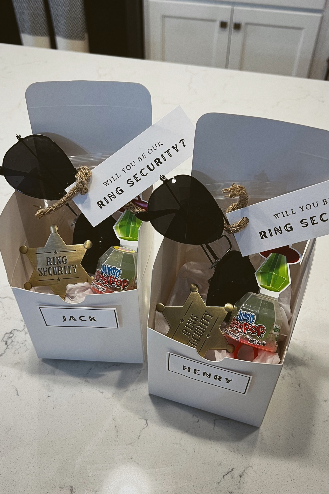 Ring Security Proposal boxes for our lil dudes! So excited to see them on our wedding day!🥹



#LTKFind #LTKU #LTKSeasonal