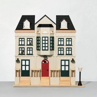 Wooden Toy 3-Story Dollhouse - Hearth & Hand™ with Magnolia | Target