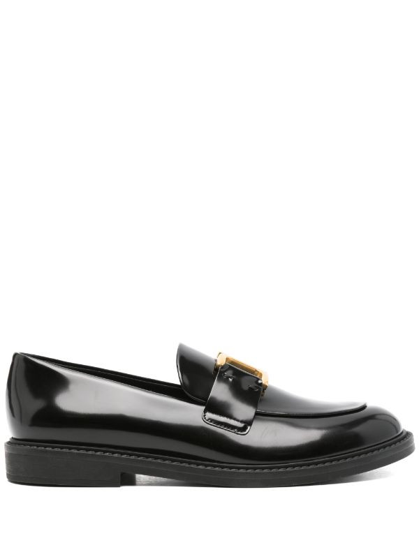 Chloé Marcie Loafers | Black | FARFETCH UK | Farfetch Global