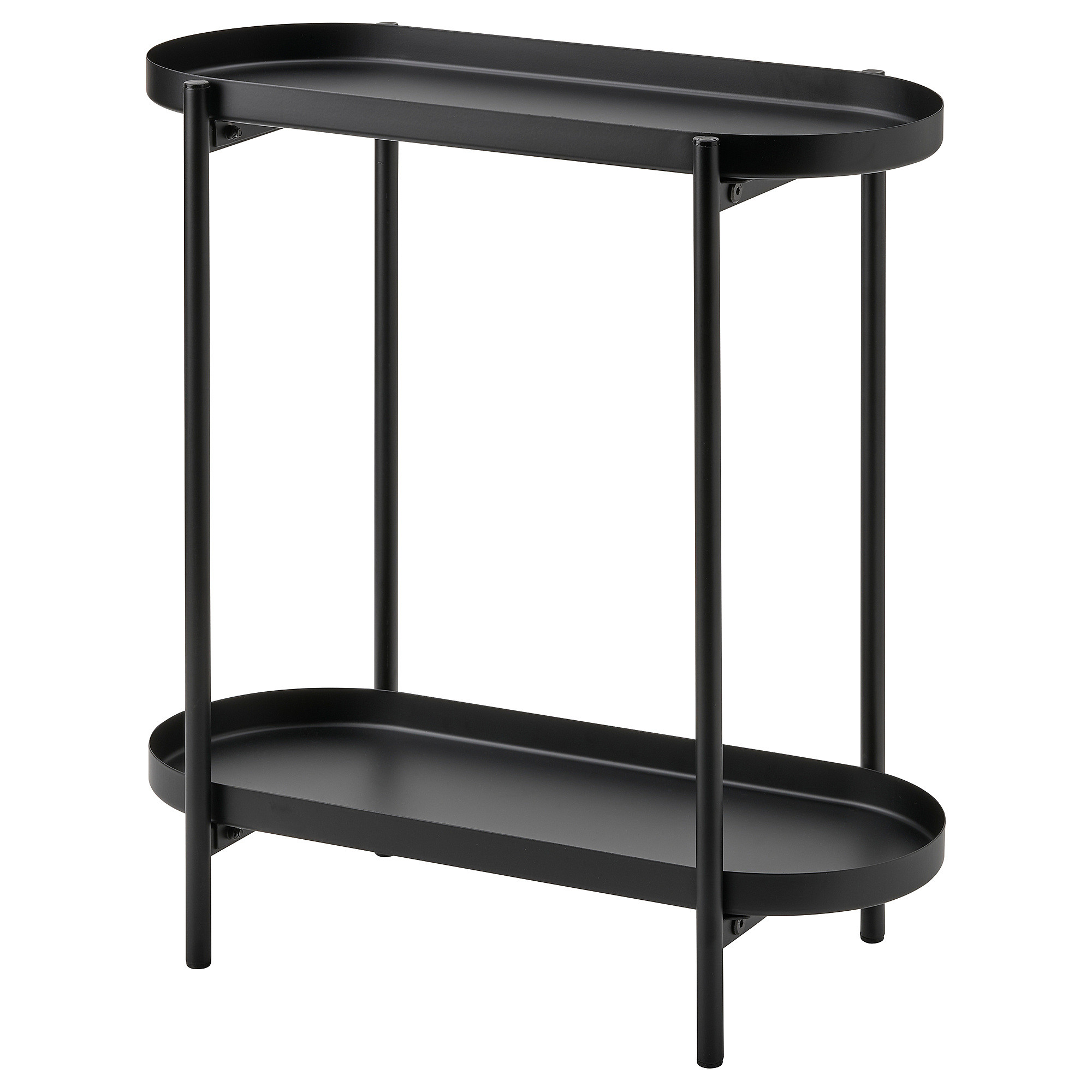 OLIVBLAD plant stand, indoor/outdoor black, 22"  - IKEA | IKEA US