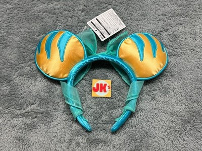 NEW Tokyo Disney Sea Ears Flounder The Little Mermaid Ariel Minnie Mouse Blue | eBay CA