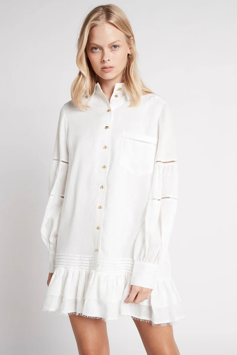Lotus Shirt Dress | Aje.(Global)