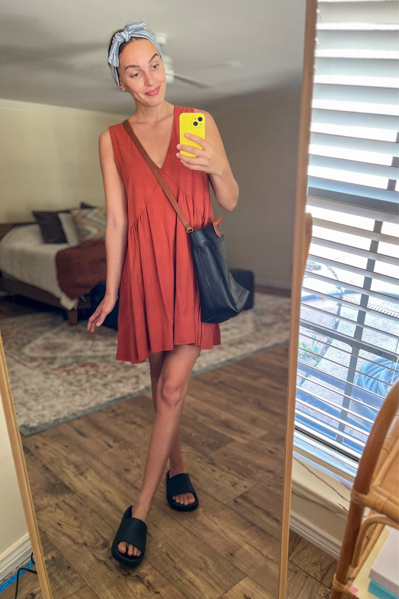 This free people inspired dress went viral for a reason! 5’7” Wearing a small in Rust - oversized fit. 

#amazonfashion #freepeoplestyle #bohodress #summerdress #viralsummerdress #flowysummerdress #summeroutfits #falloutfits

#LTKBacktoSchool #LTKSaleAlert #LTKSeasonal