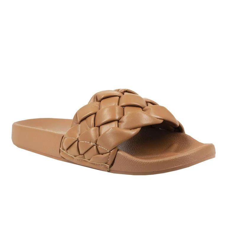 Mudd Women's Braided Pool Slide | Walmart (US)