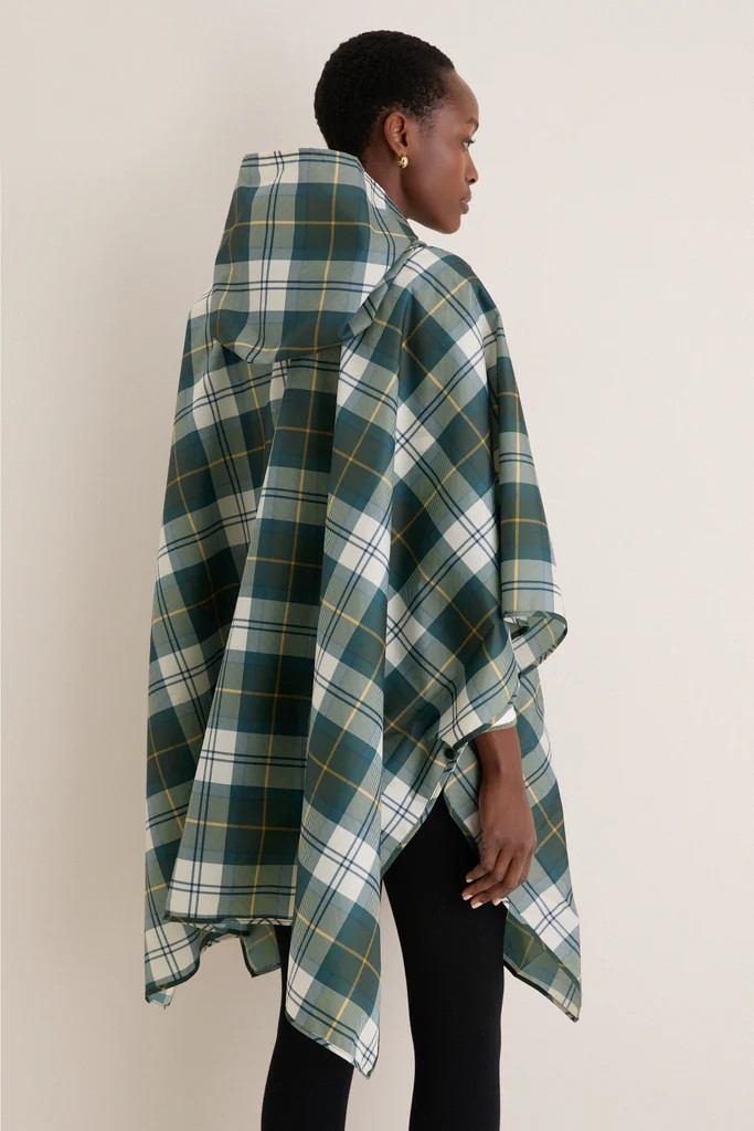 Ancient Tartan Showerproof Poncho | Tuckernuck (US)