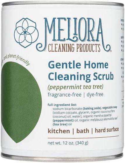 Meliora Cleaning Products Gentle Home Cleaning Scrub - Scouring Cleanser for Kitchen, Tube, and T... | Amazon (US)