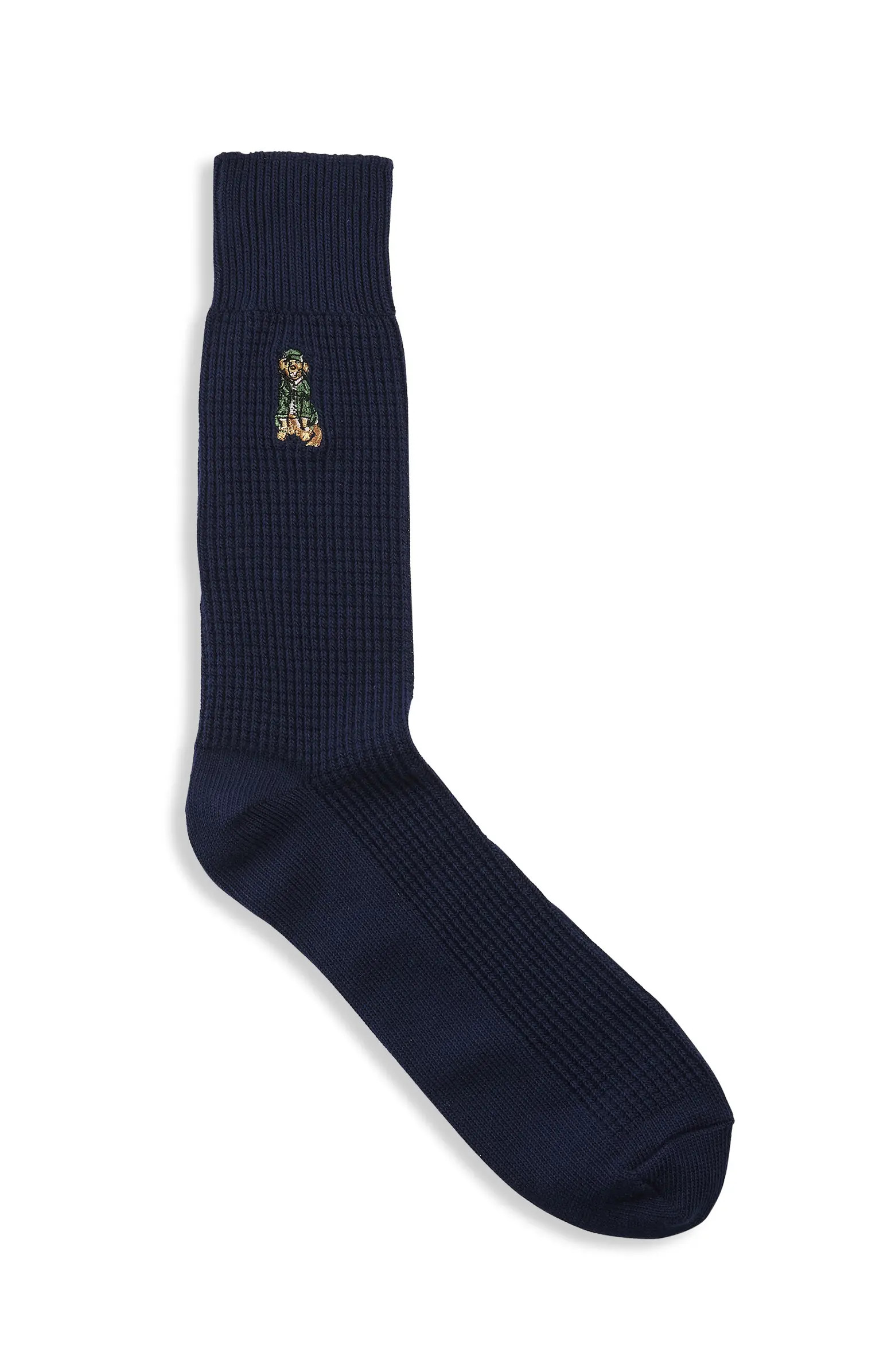 Polo Ralph Lauren Big & Tall Waffle-Knit Dog Crew Socks | Nordstrom | Nordstrom