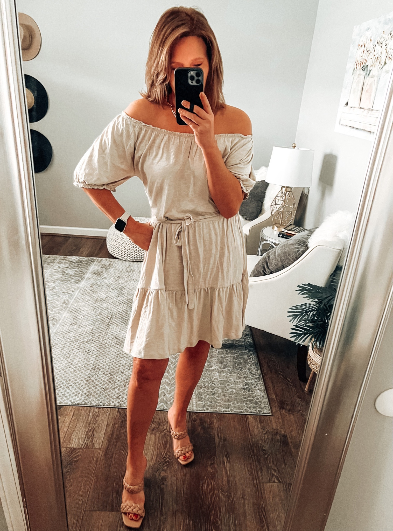 Tiered super soft dress from Gap Factory on sale! More colors available, fits tts. 

Sale, dress, spring dresses, summer dresses, workwear, date night, business casual outfit, fashion over 40

#LTKsalealert #LTKunder50 #LTKworkwear