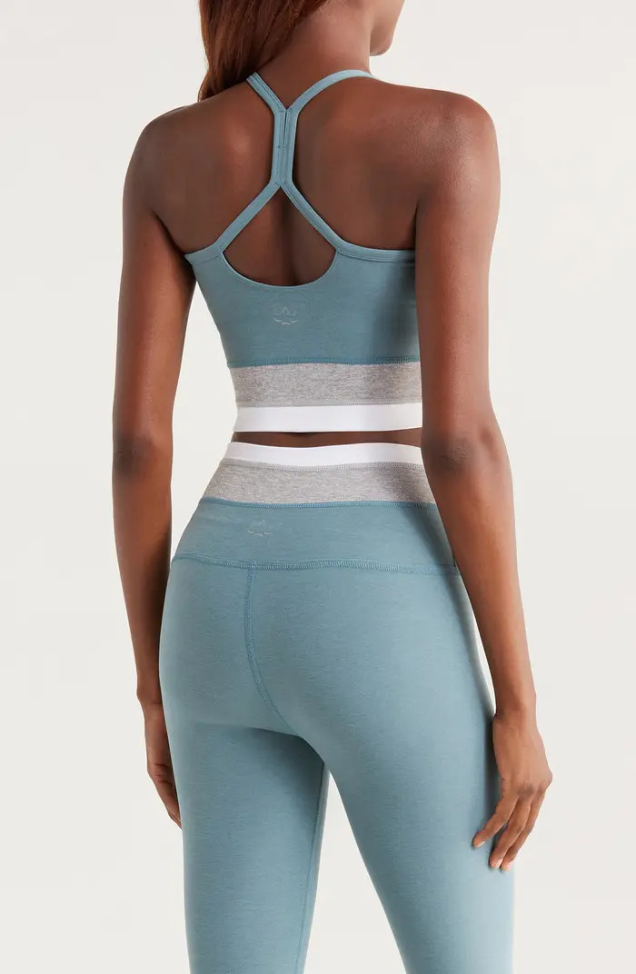 Colorblock Space Dye Crop Tank Top | Nordstrom