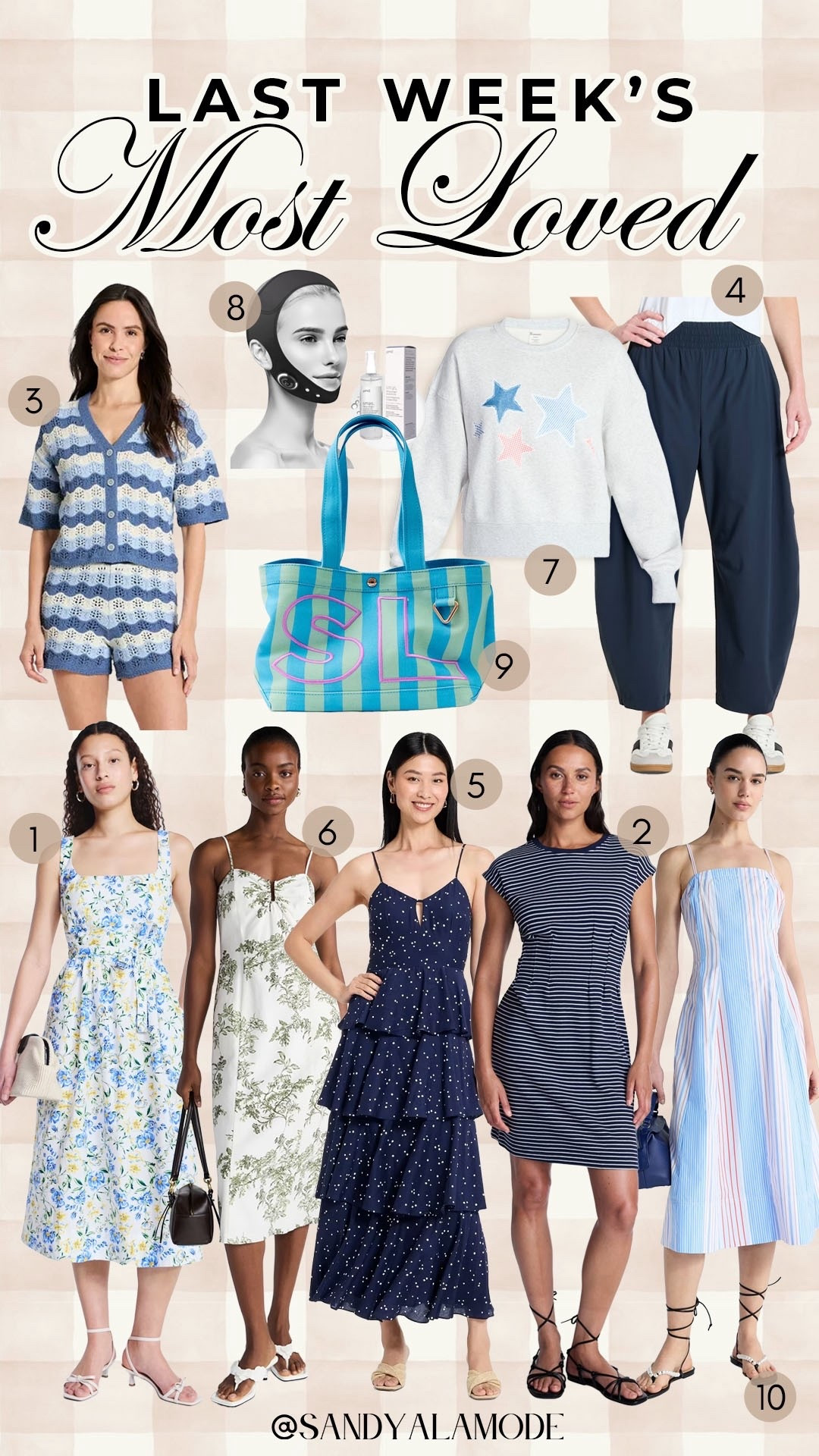 Weekly best sellers. BaubleBar initial tote bag. Target fashion. Target matching crochet summer set. Target summer dress. Walmart fashion. Walmart summer dress. Walmart red white blue sweatshirt. Skincare must have  

#LTKootd #LTKSeasonal #LTKActive