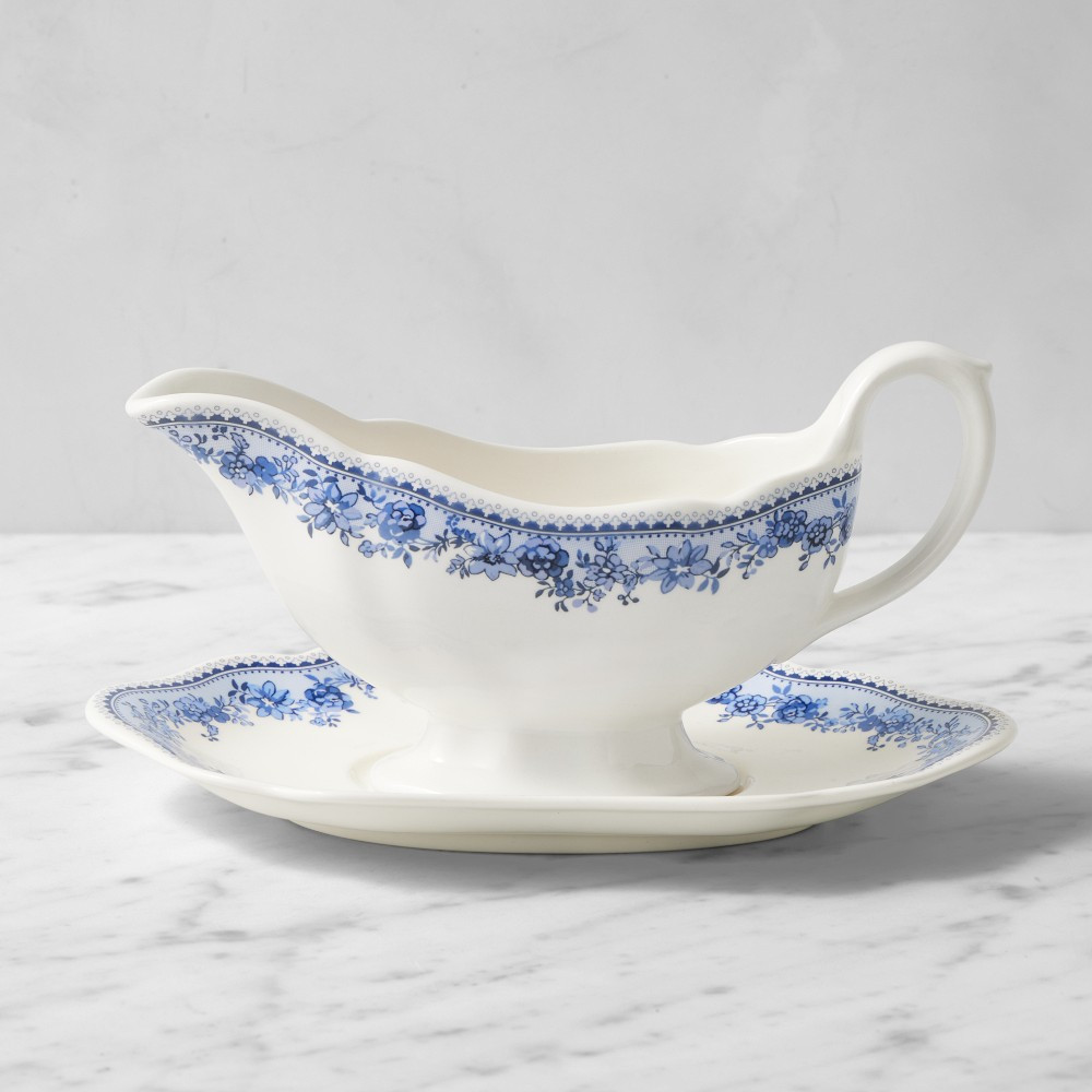 English Floral Gravy Boat | Williams-Sonoma