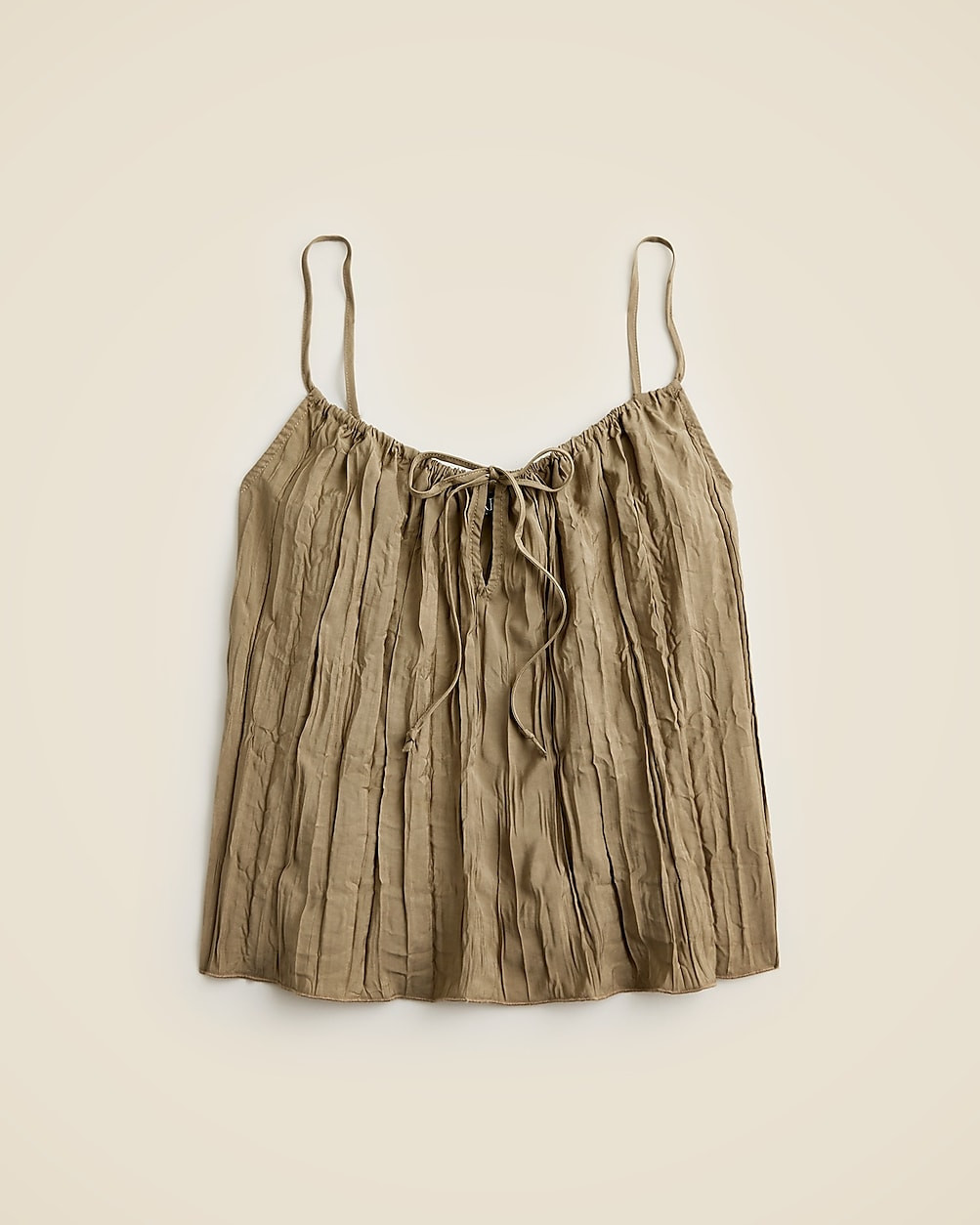 Crinkled tank top | J. Crew US