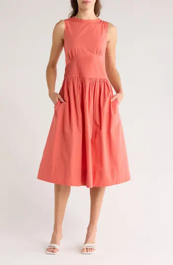 Joie Lorea Sleeveless Cotton Dress | Nordstromrack | Nordstrom Rack