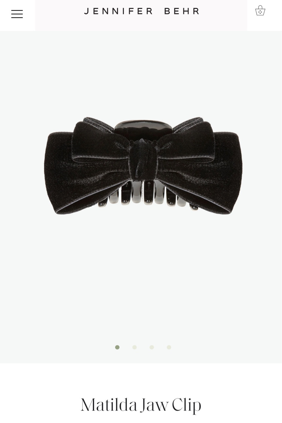 I’ve been WAITING for this viral bow clip to go on sale to pull the trigger! It’s 30% off right now with code SHINEBRIGHT🖤✨🎀 