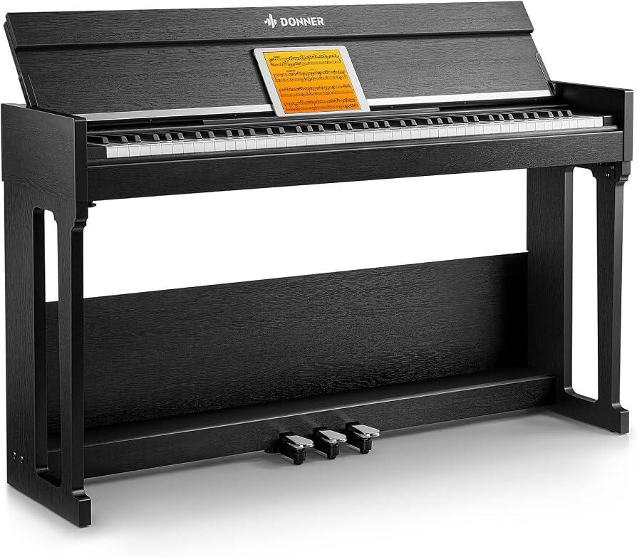 Donner DDP-90 Pro Digital Piano 88 Key Weighted Keyboard, Electric Piano Keyboard Full Size with ... | Amazon (US)