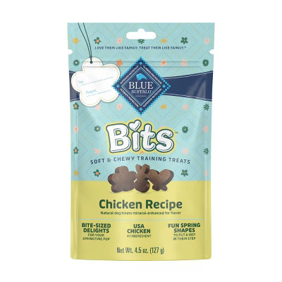 Blue Buffalo Bits Spring Seasonal Chicken Flavor Training Dog Treats - 4.5oz | Target