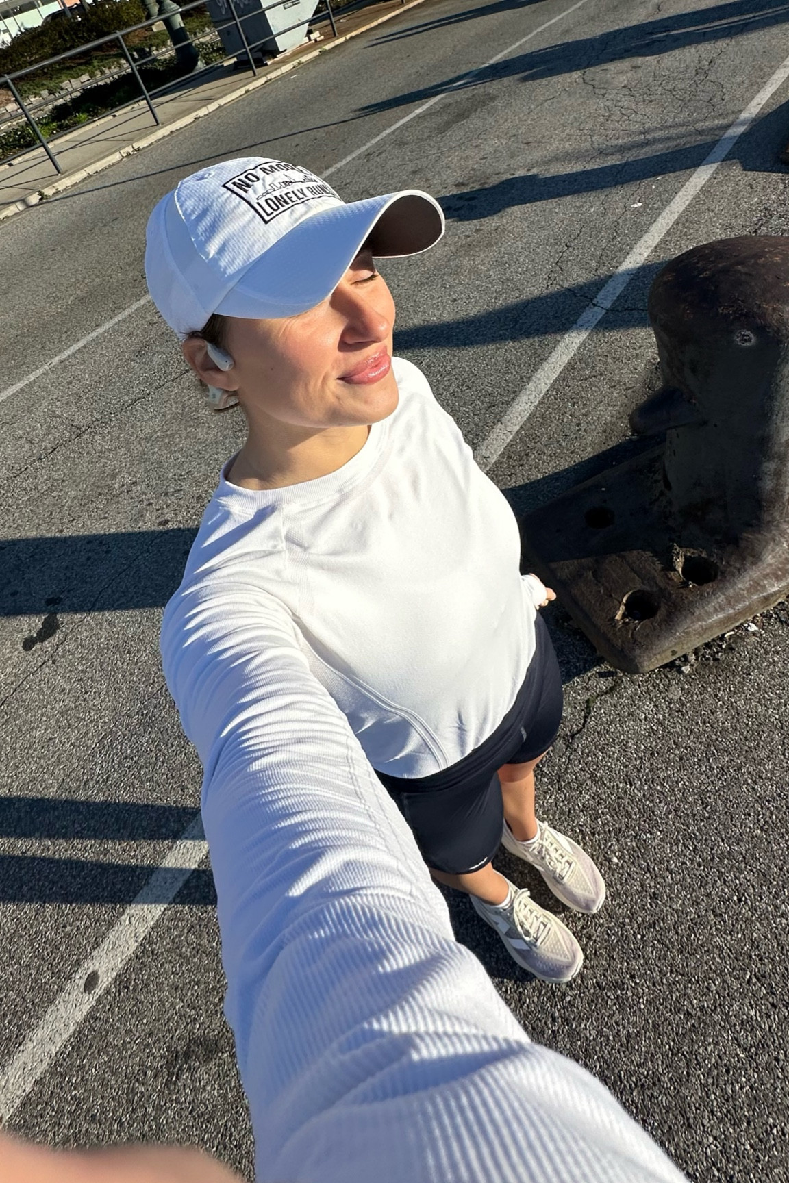 Wore the WOLACO distance half tight in 7” inseam and LOVED THEM SO MUCH! The extra pockets are amazing! Code “runswithmal” for 20% off!! 

#LTKfitness #LTKfindsunder100 #LTKActive