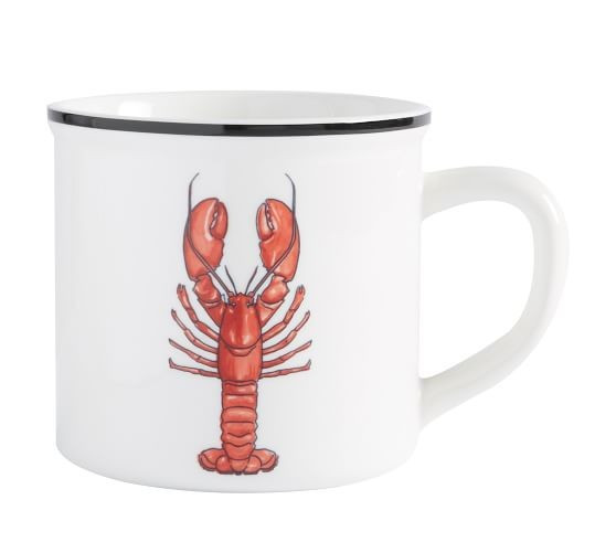 Friends You're My Lobster Mug | Pottery Barn (US)