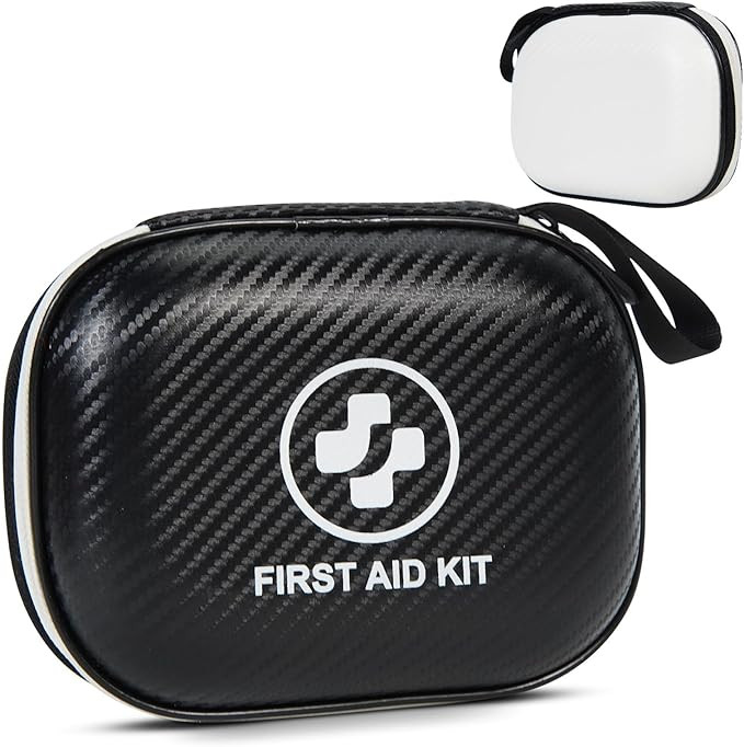 Small First Aid Kit - 185 Pieces Waterproof Emergency Kit for Home, Car, Travel, Camping, Hiking ... | Amazon (US)