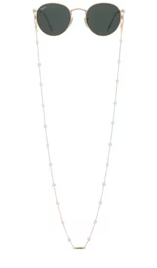 Pearl Lovers Glasses Chain in Gold | Revolve Clothing (Global)