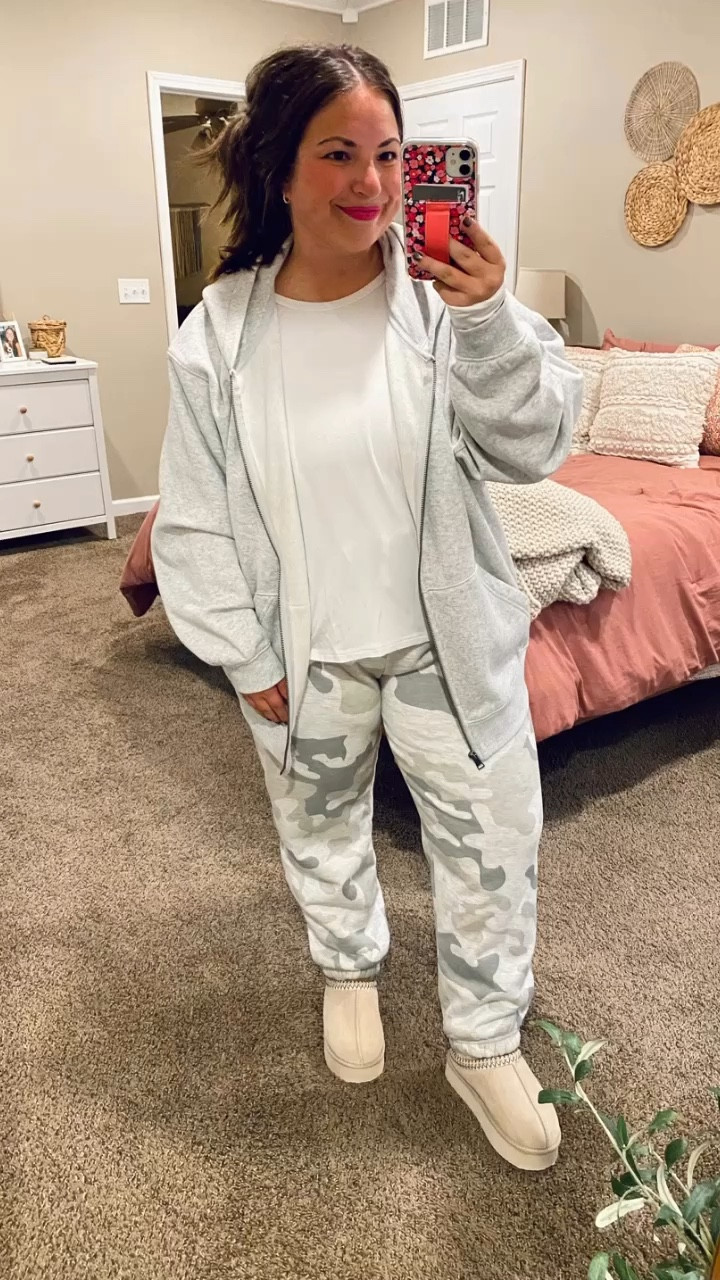 Comfy & cozy but still a little put together!

clogs: fit true to size // wearing a 5
joggers: fit true to size // wearing a large
long sleeve: old, but linking a similar one below!
jacket: fits oversized // wearing a large 

 #LTKFindsUnder50 #LTKStyleTip