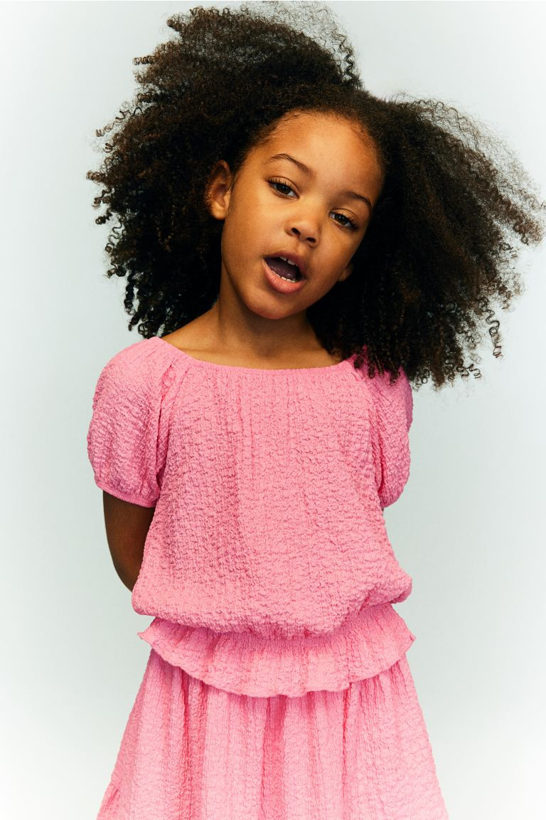 Puff-sleeved Top | H&M (US + CA)