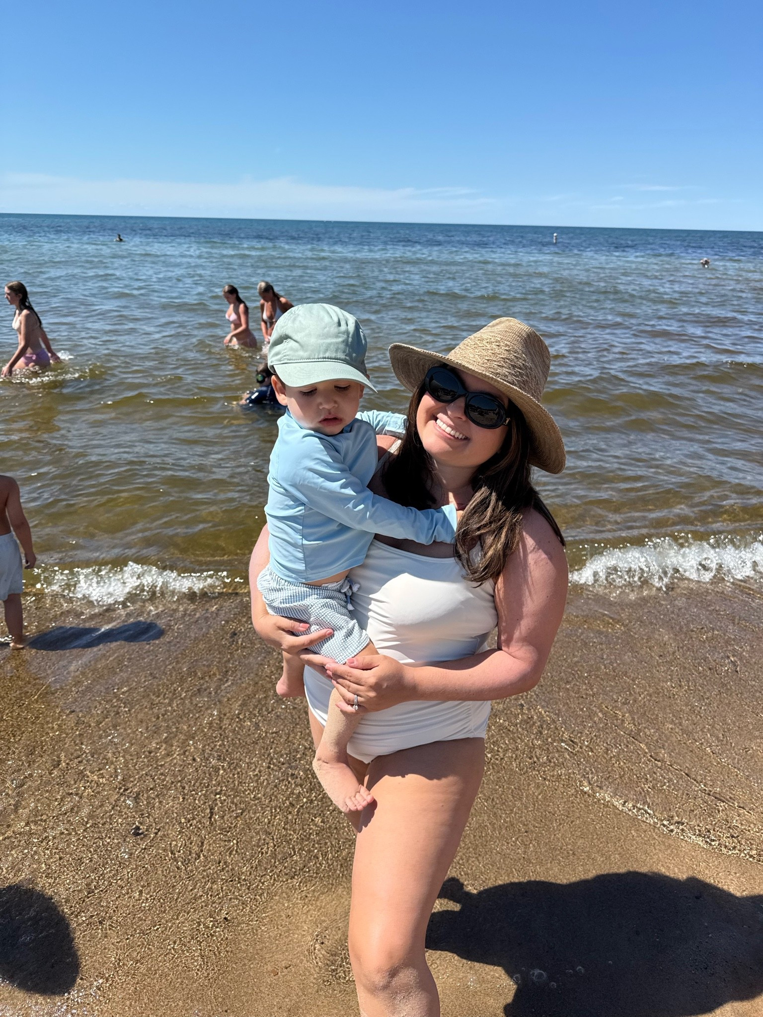 Packable travel Hat swim zip up  and Celine Sunnies

#LTKSwim #LTKmomlife #LTKKids