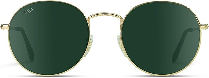 WearMe Pro - Reflective Lens Round Trendy Sunglasses | Amazon (US)