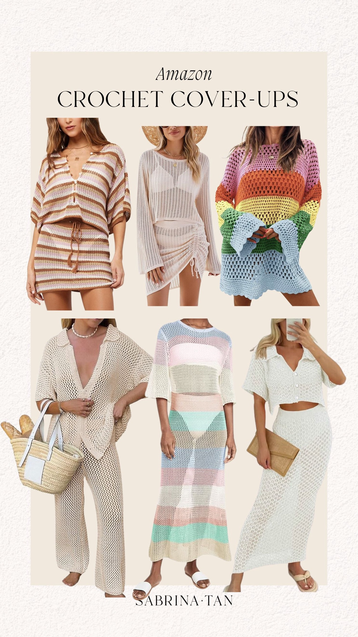 Amazon cover ups


vacation outfit, swimwear, two-piece set, crochet, coverups, swim, vacation, outfits, beach vacation, spring, spring outfits, summer, summer outfits, summer outfit 

#LTKswim #LTKFestival #LTKtravel