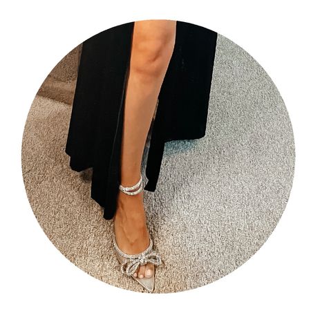 Obsessed with these heels!

Bow pointed toe heel - size up half size 
Velvet dress 

#LTKGiftGuide #LTKshoecrush #LTKHoliday