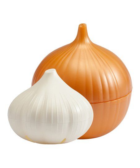Garlic & Yellow Onion Food Saver set | Zulily