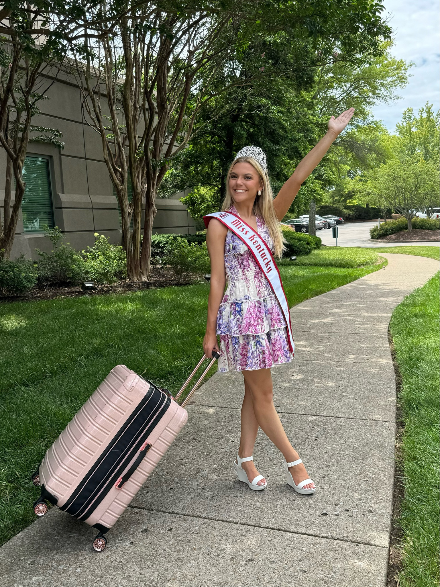 Travel with me! Off to my next adventure in this DARLING dress 🎀🫧🌟

#LTKSeasonal #LTKSummerSales