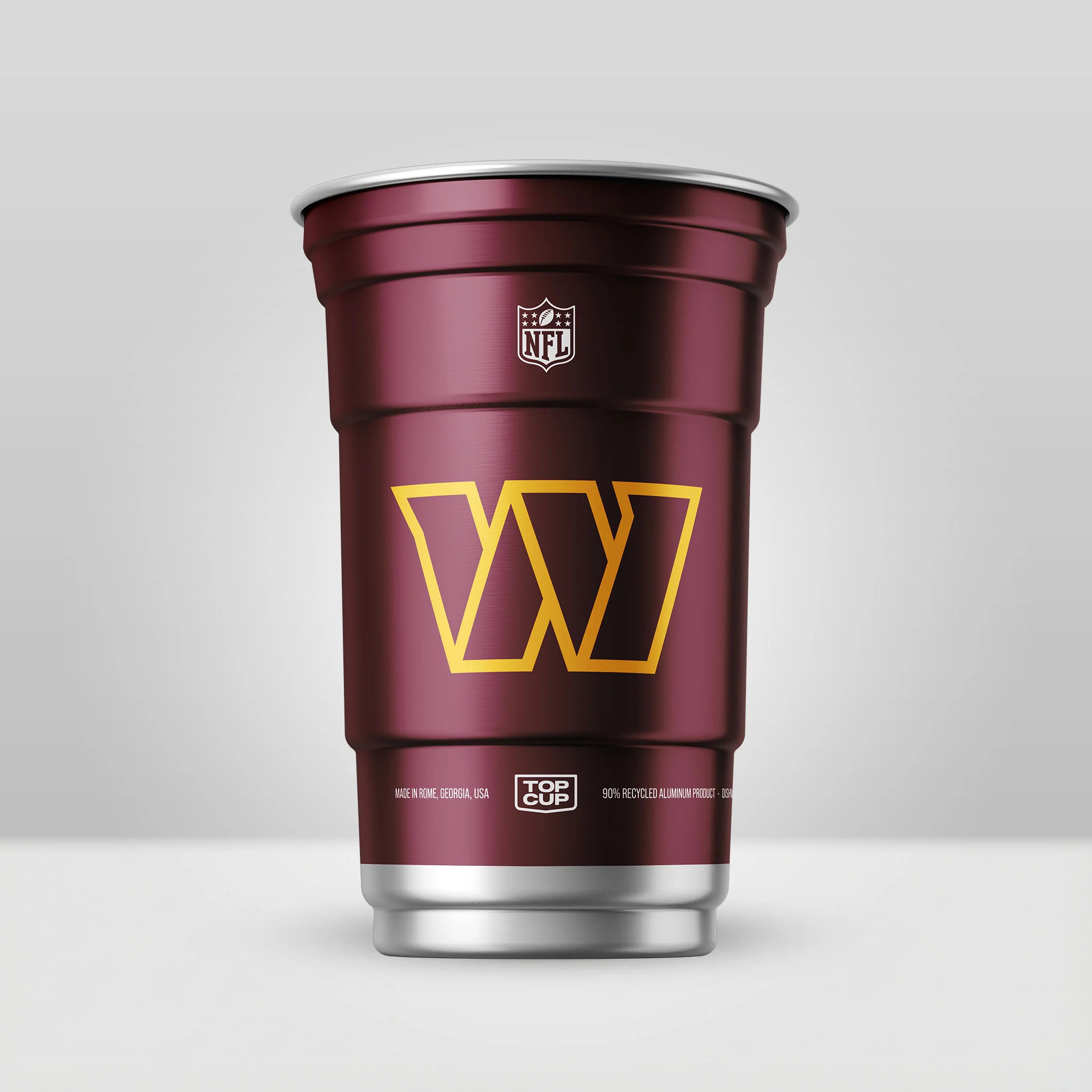 Top Cup Washington Commanders NFL Aluminum Cup | Top Cup