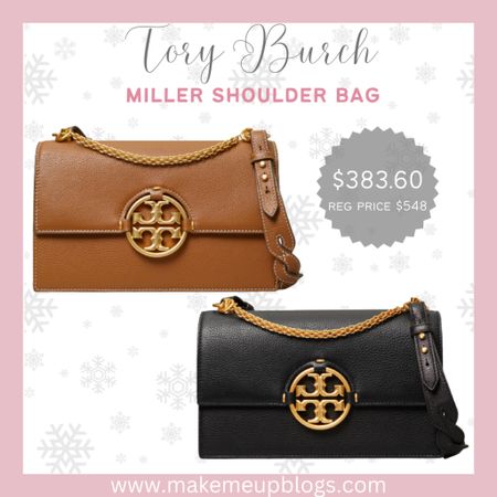 The Tory Burch Miller Shoulder Bag (one of my faves) is on sale for 30% off at Nordstrom!

#LTKSeasonal #LTKsalealert #LTKitbag