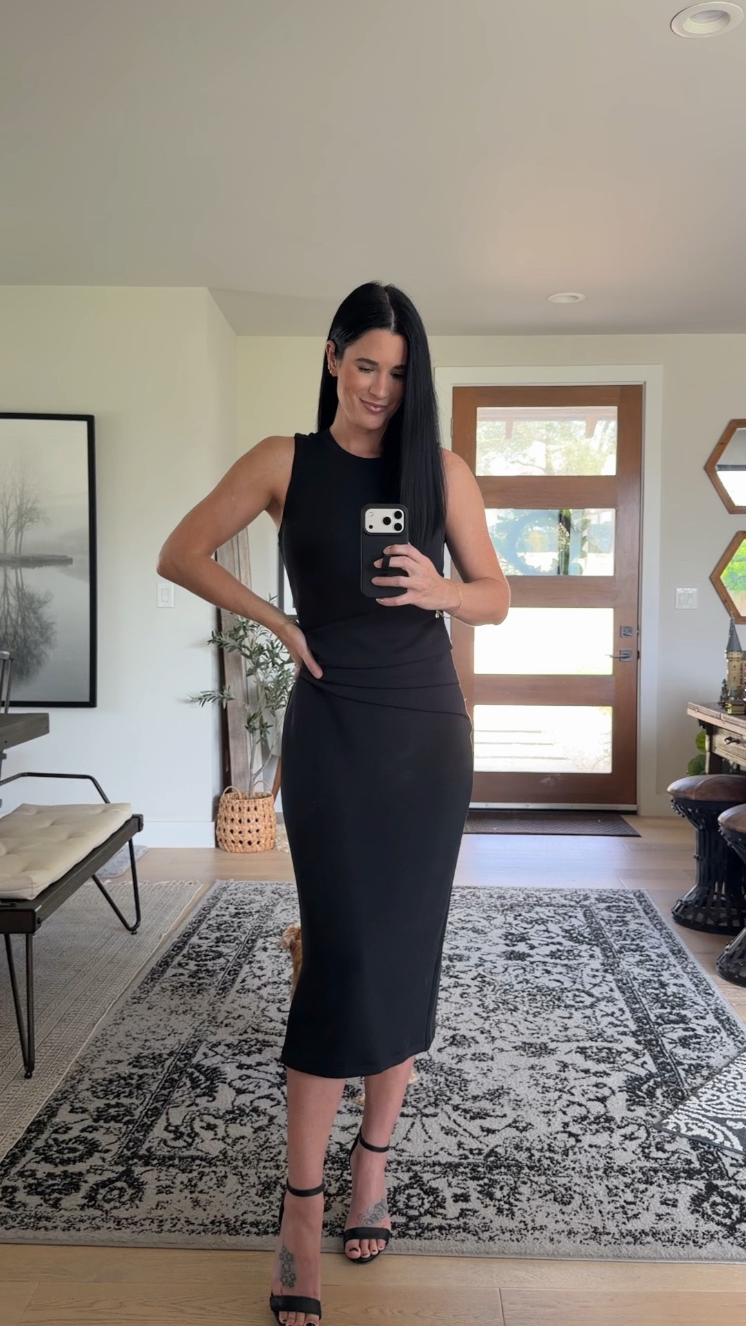 Code DTKXSPANX will get you 15% off plus free shipping on your entire @Spanx order!

This little black dress is so versatile for any season or occasion. I’m in the size small. 