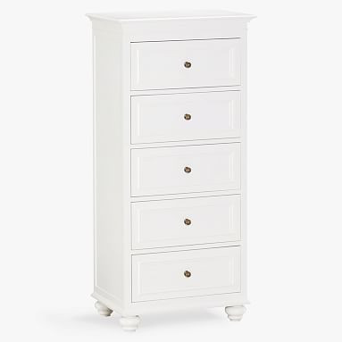 Chelsea 5-Drawer Tower Dresser | Pottery Barn Teen | Pottery Barn Teen