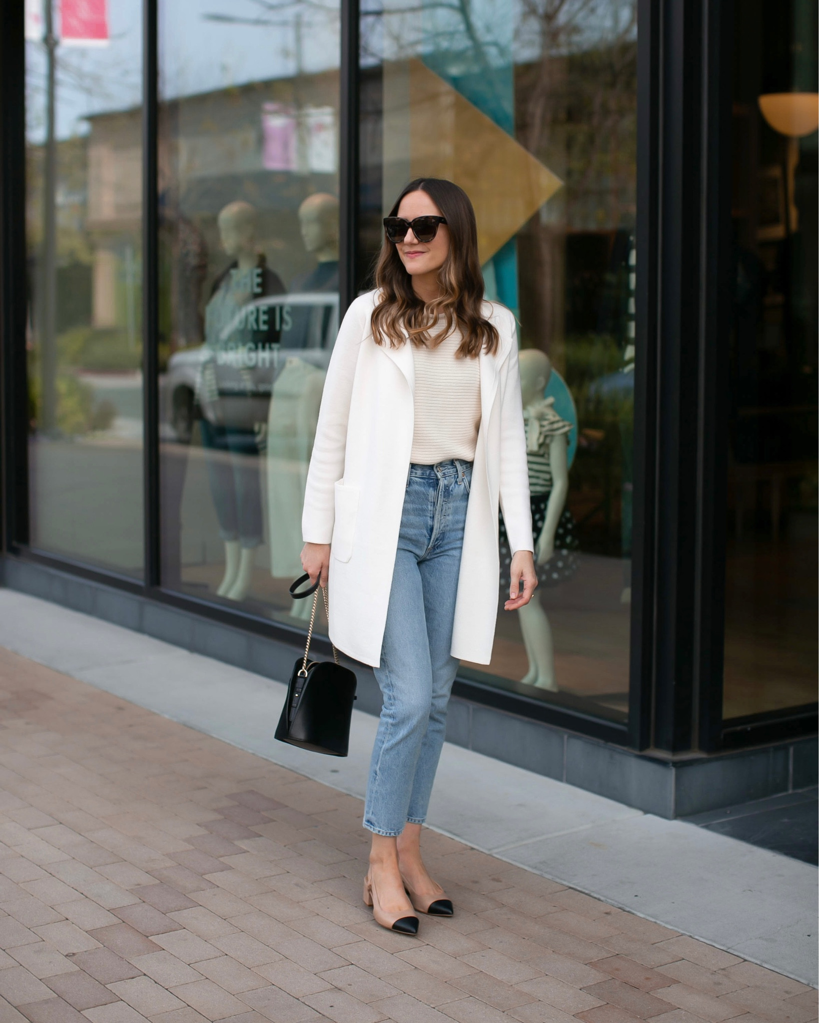 A classic spring look in the j.Crew Juliette sweater blazer. I took a smaller size but there’s really room to play depending on fit preference. 〰️ 

#LTKstyletip #LTKSeasonal #LTKFind