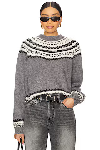 Tularosa Kiva Fairisle Sweater in Grey Multi from Revolve.com | Revolve Clothing (Global)