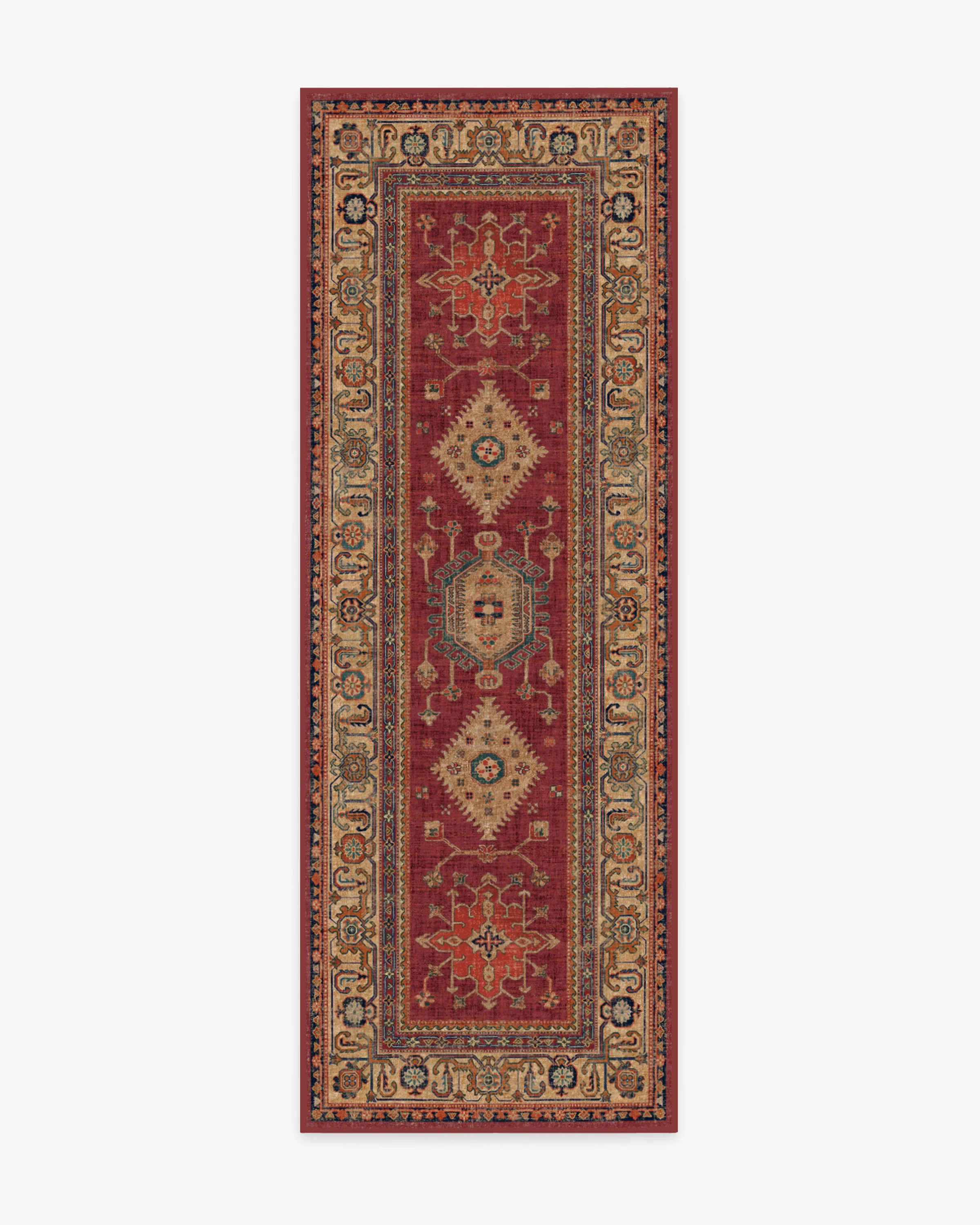 Cambria Ruby Flatwoven Rug | Ruggable
