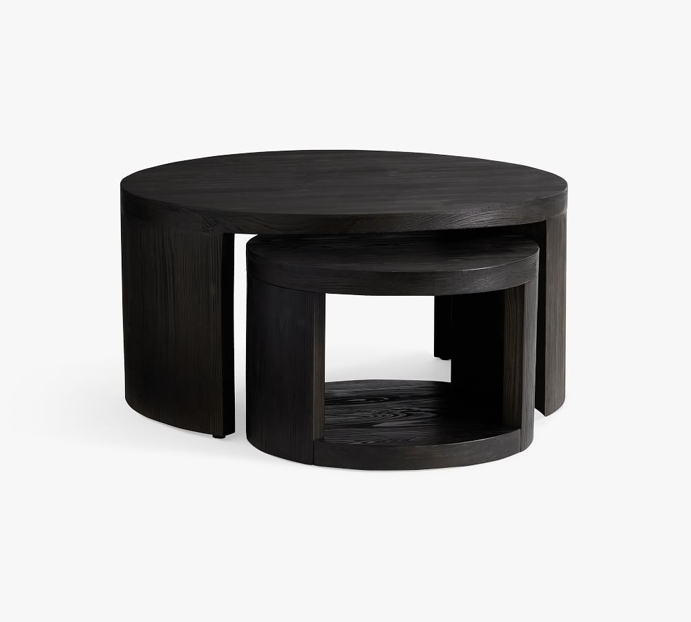 Folsom Round Nesting Coffee Tables | Pottery Barn (US)