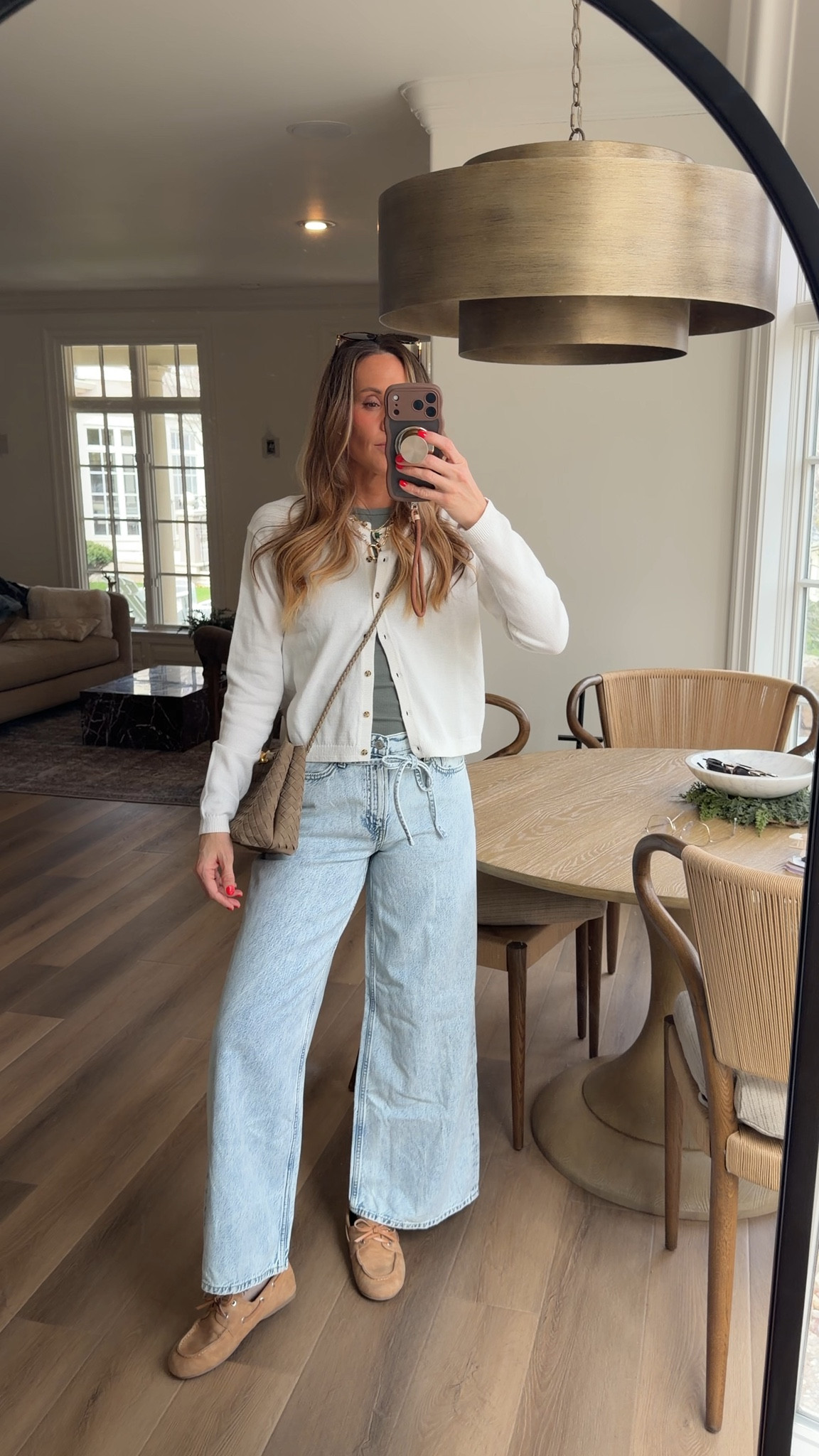 Gap seriously always has the best wardrobe staples. These jeans and simple white cardigan can pair with so many things and were made to last! 

#LTKmomlife #LTKootd #LTKgrwm