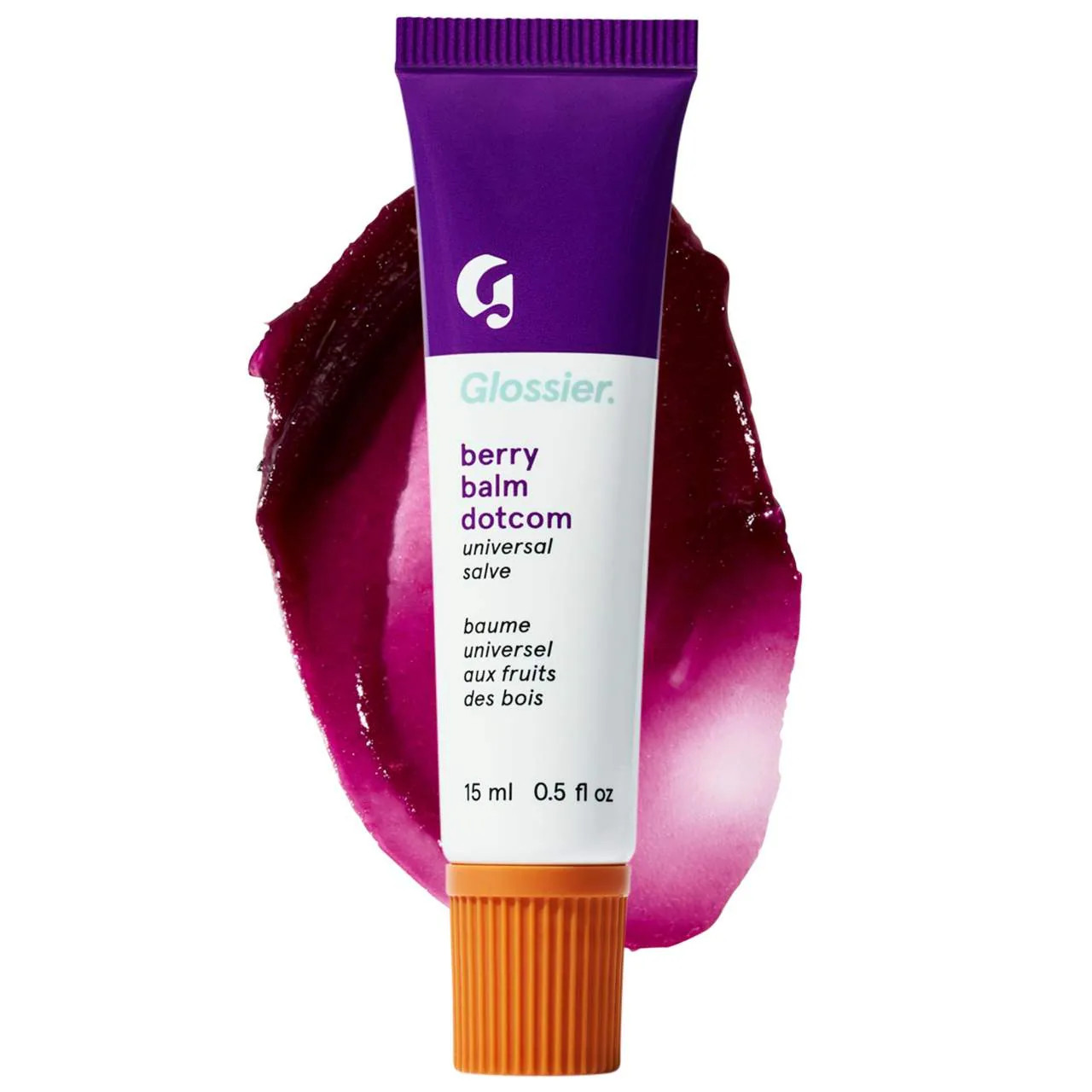 Glossier Balm Dotcom Lip Balm and Skin Salve Berry 0.5 oz / 15 mL | Sephora (US)