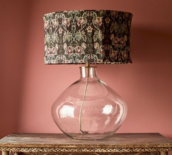 Margaret Jacquard Lamp Shade | GreenRow