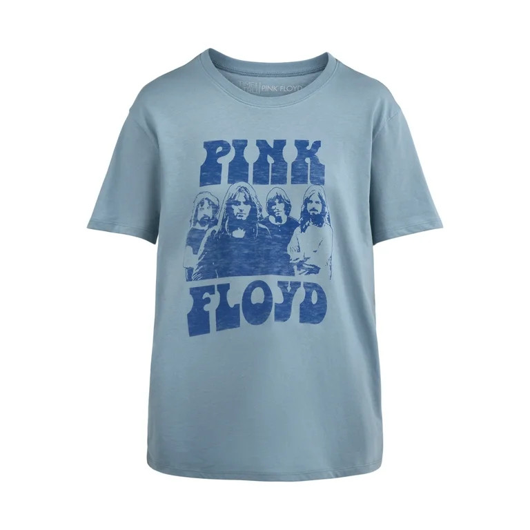 Time and Tru Pink Floyd Women's Graphic Tee, Sizes XS-XXXL | Walmart (US)